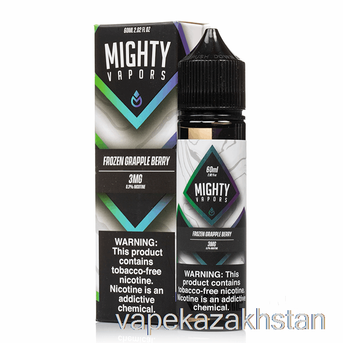 Vape Kazakhstan Frozen Grappleberry - Mighty Vapors - 60mL 3mg